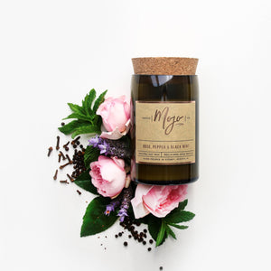 ROSE, PEPPER & BLACKMINT Soy Candle - Floral Alchemy